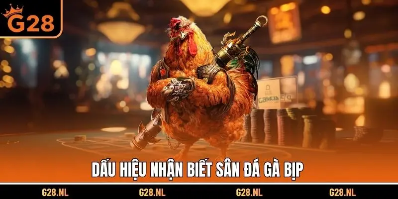 Dấu hiệu nhận biết sân đá gà bịp