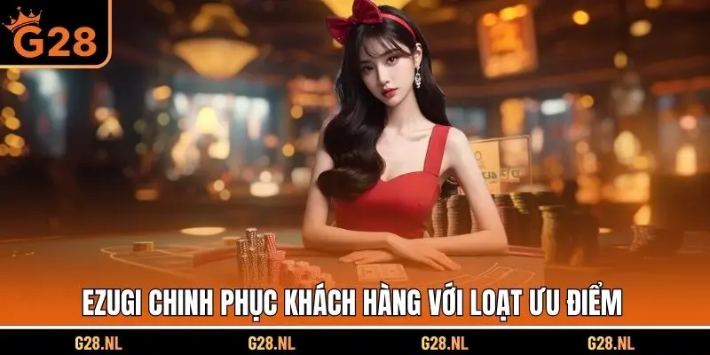Ezugi chinh phục khách hàng với loạt ưu điểm