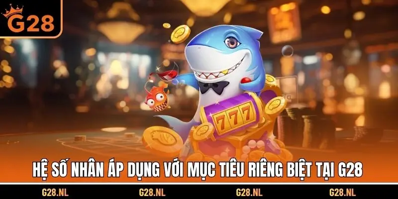 Hệ số nhân áp dụng với mục tiêu riêng biệt tại G28