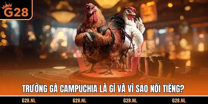 Trường gà Campuchia là gì và vì sao nổi tiếng?